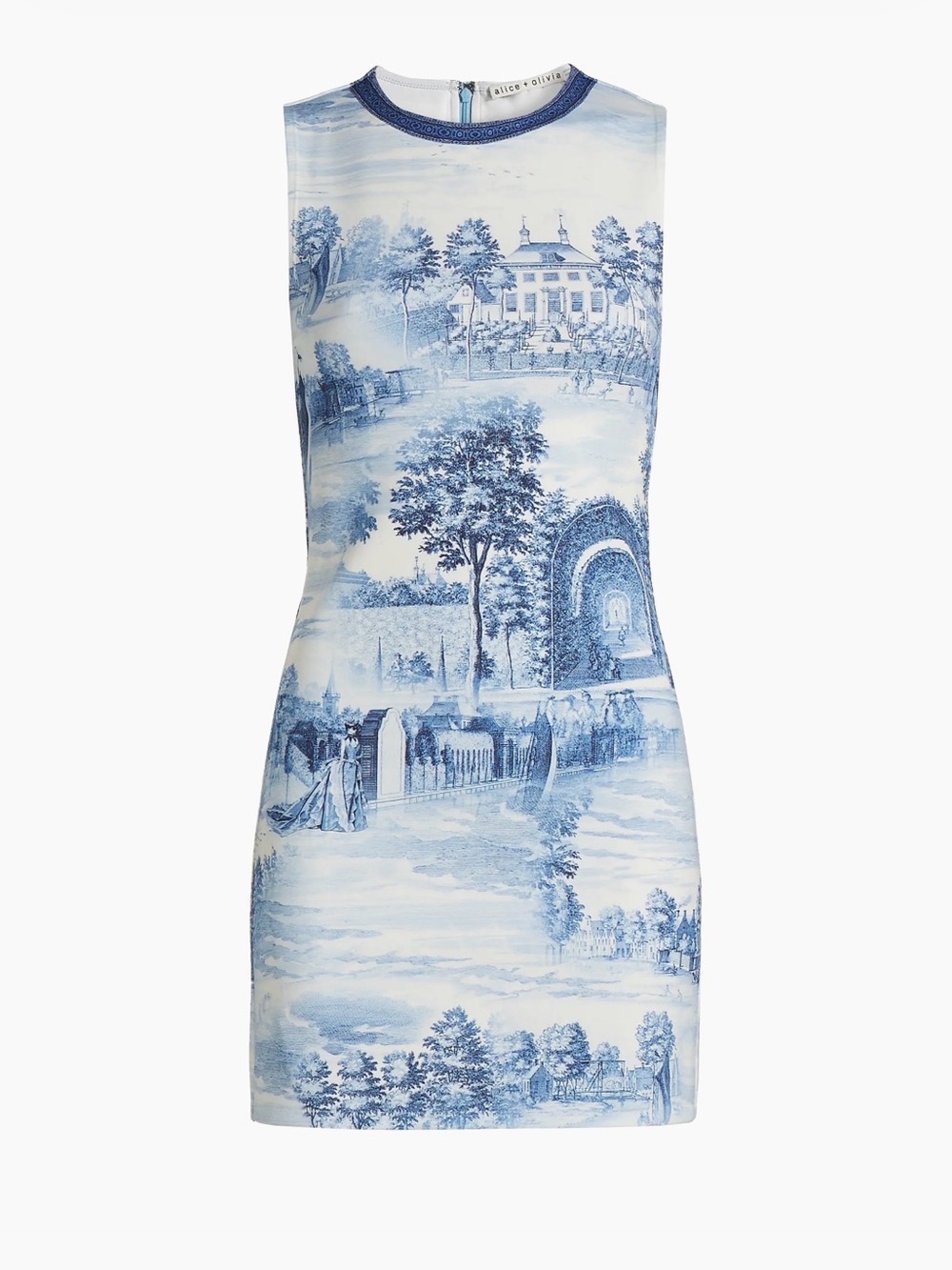 Alice + Olivia Wynell Toile De Jouy Print Minidress - Picture 2 of 6